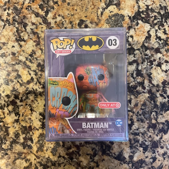 Lot 4 Funko Pop Batman Art Series – #01 #02 #03 #04 – Exclusivité Target Sticker